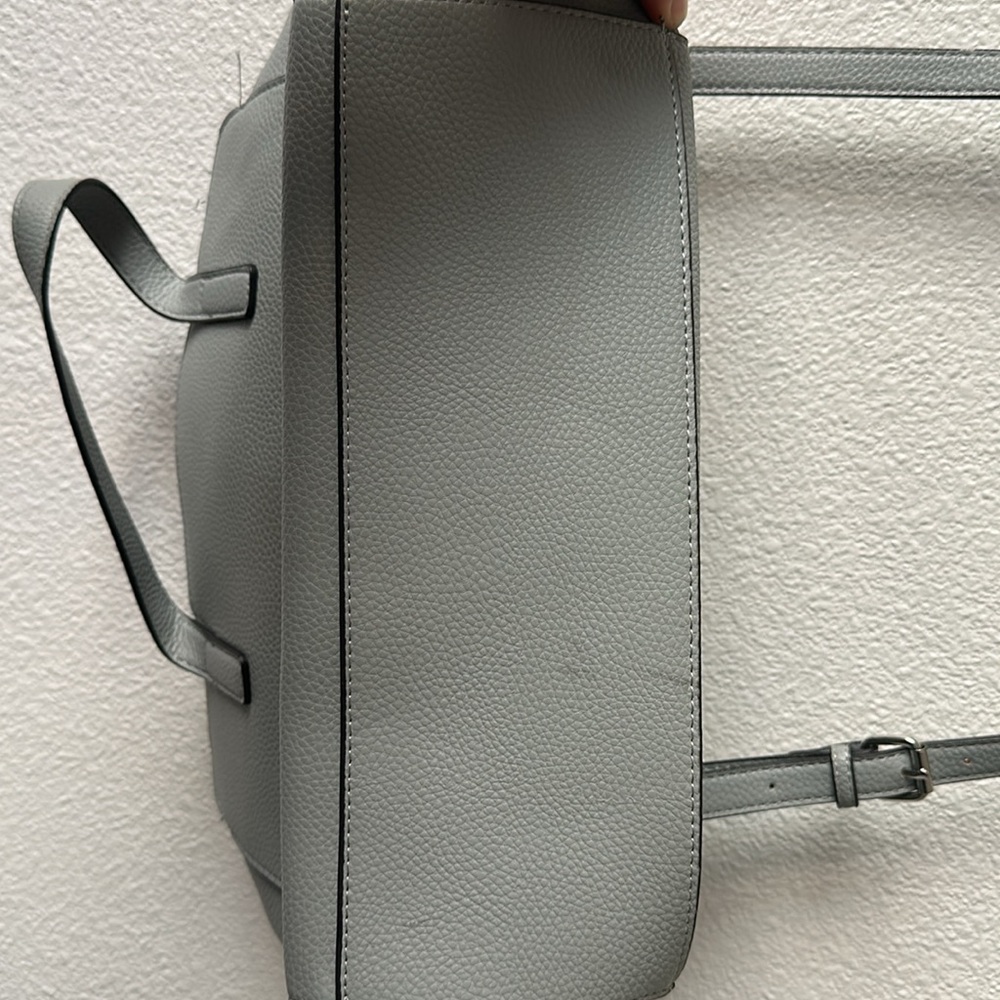 Nanette Lepore Blue purse with a removable crossbody strap and 2 handles | EUC - Picture 8 of 9